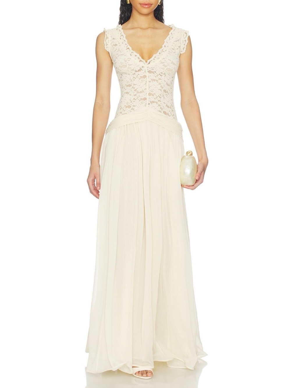 Arabella Dress in Beige